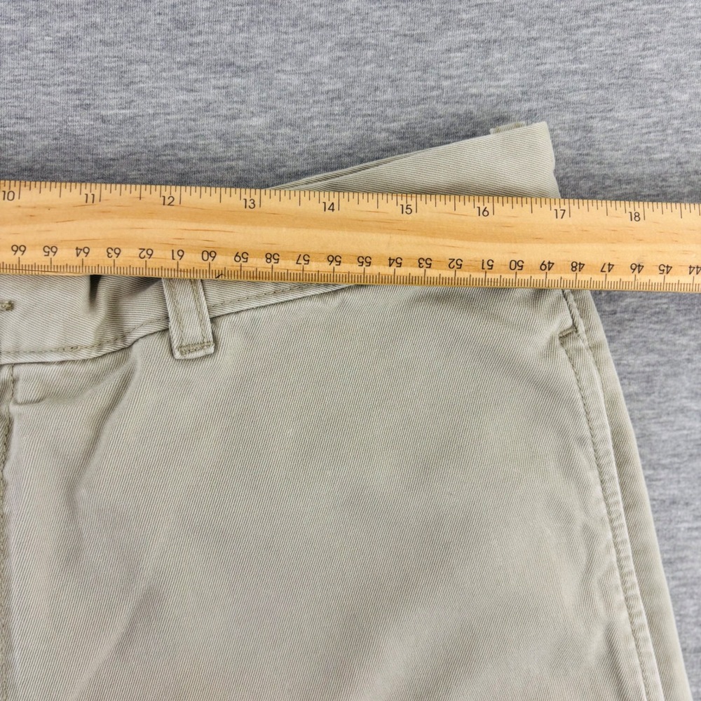J.Crew Broken-In Chino Pants Mens 35x32 Khaki Tan Cotton Straight Leg NEW - Picture 8 of 10